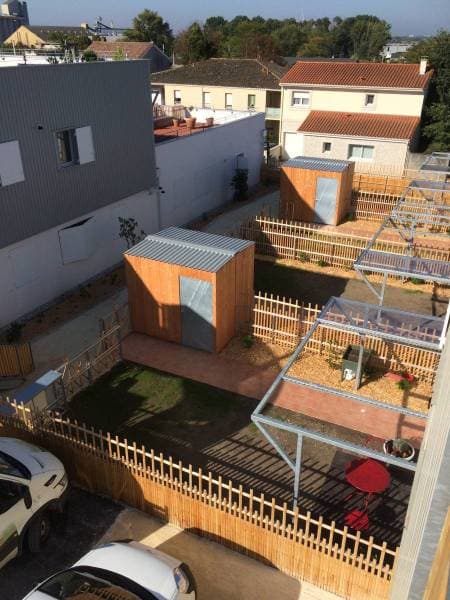 Espaces verts d’un lotissement aménagés par Bouleris